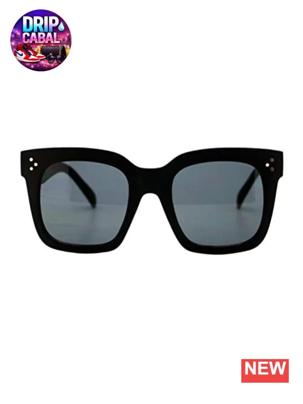 Oversized Square Sunglasses UV 400 Polycarbonate Lens Fit Over Driving